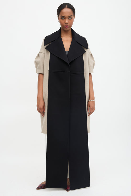 Peter Do FW 2022 Wool Collared Scarf Vest