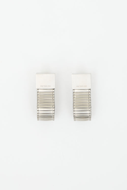 Peter Do Watch Link Earrings