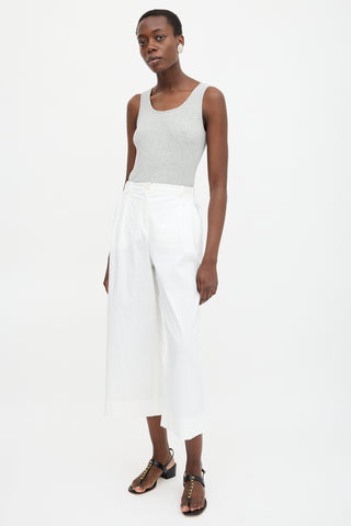 Peter O. Mahler Linen Wide Leg Trouser