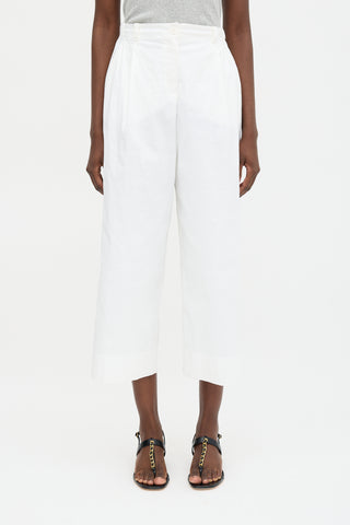 Peter O. Mahler Linen Wide Leg Trouser