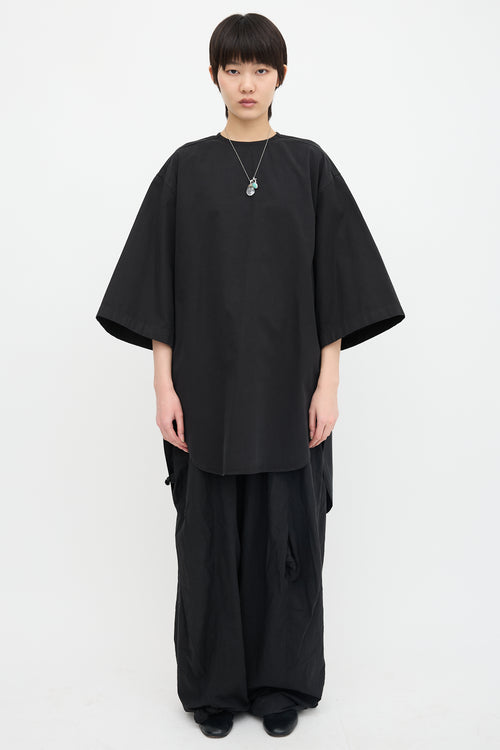 Phoebe Philo Poplin Button Up Tunic