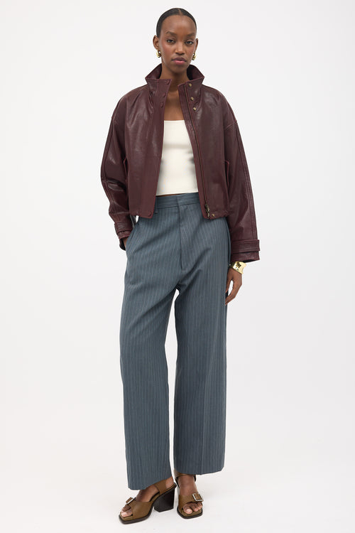 Phoebe Philo Wool Pinstripe Trouser