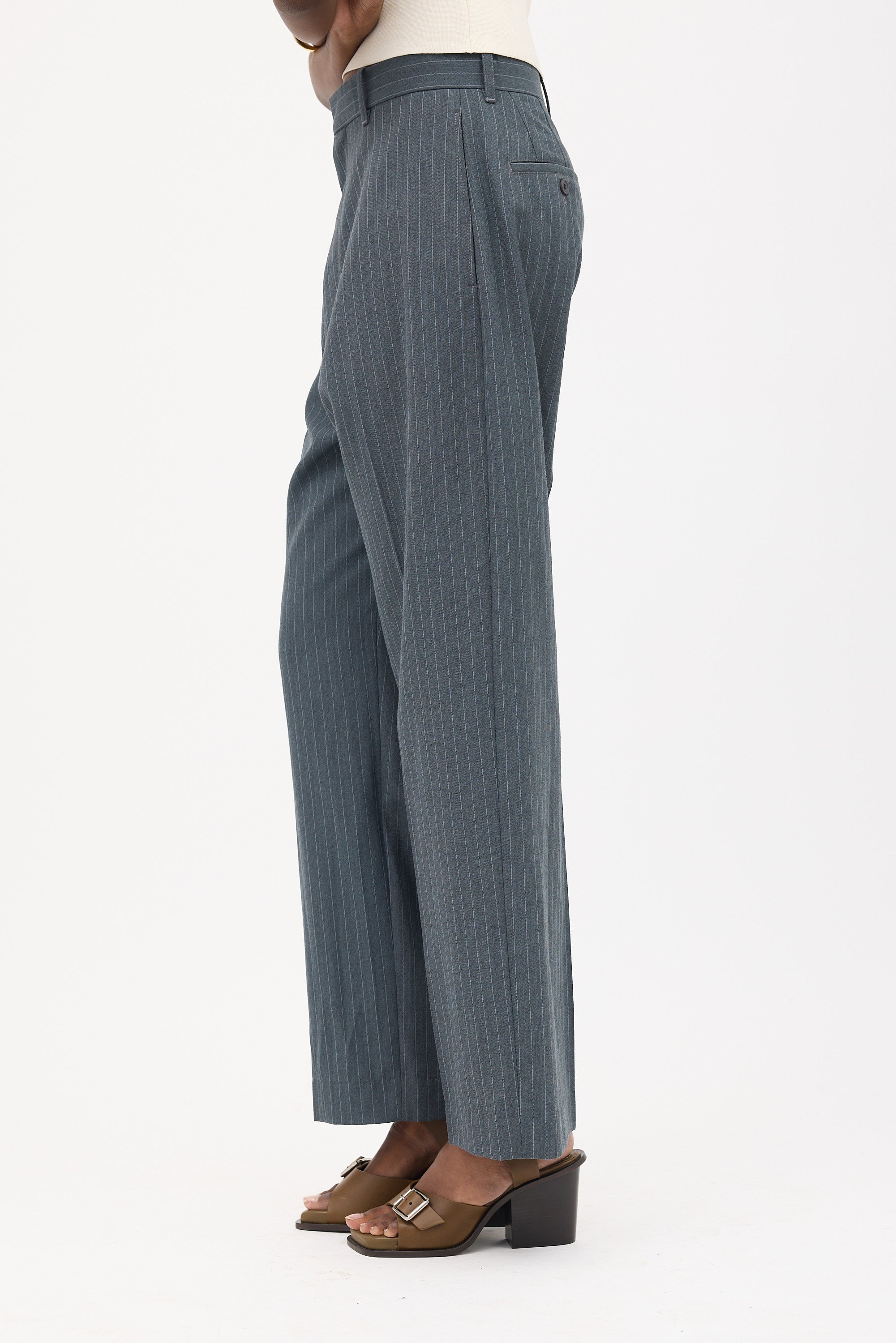 Phoebe Philo Wool Pinstripe Trouser