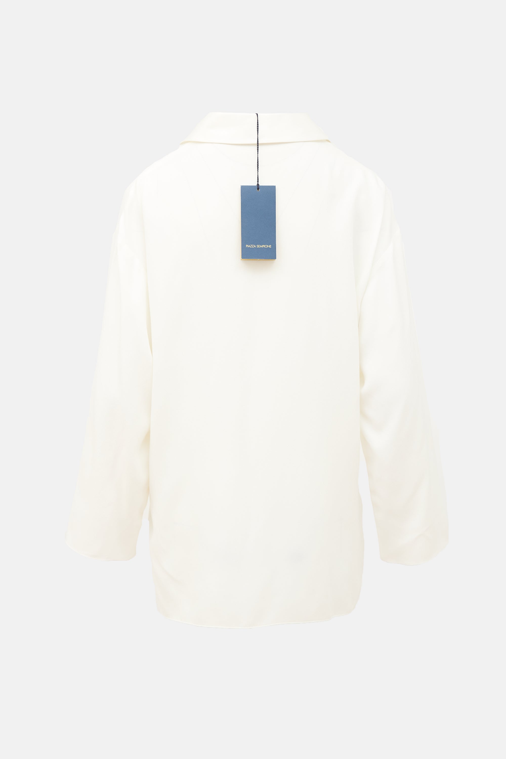 Piazza Sempione Satin Tunic Blouse