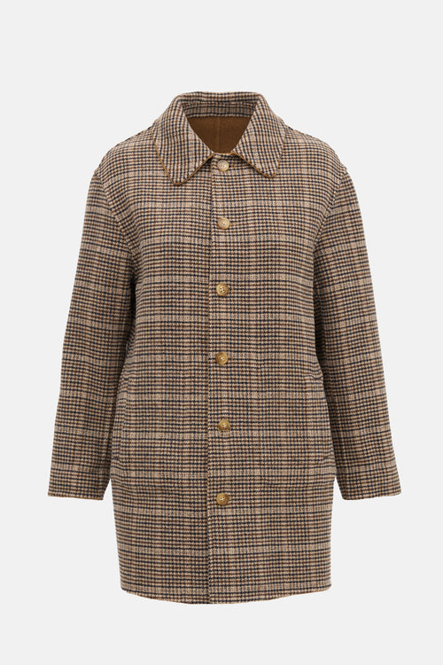 Pissenlit Cashmere Reversible Car Coat