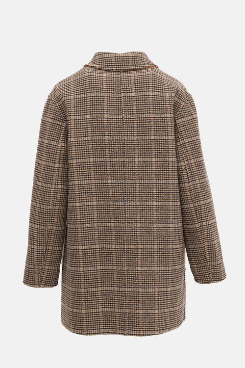 Pissenlit Cashmere Reversible Car Coat