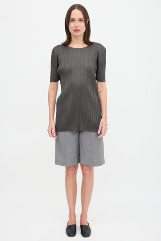 Pleats Please Issey Miyake Pleated Tunic Top