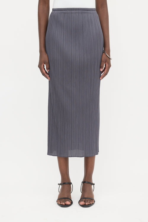 Pleats Please Issey Miyake Plissé Midi Skirt