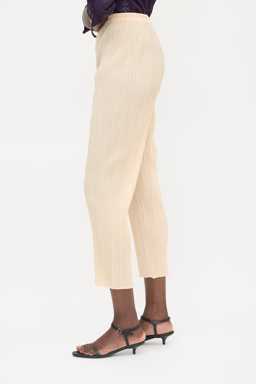 Pleats Please Issey Miyake Plissé Straight Leg Pant