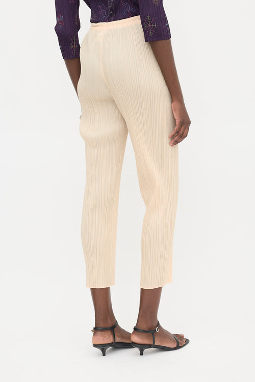 Pleats Please Issey Miyake Plissé Straight Leg Pant