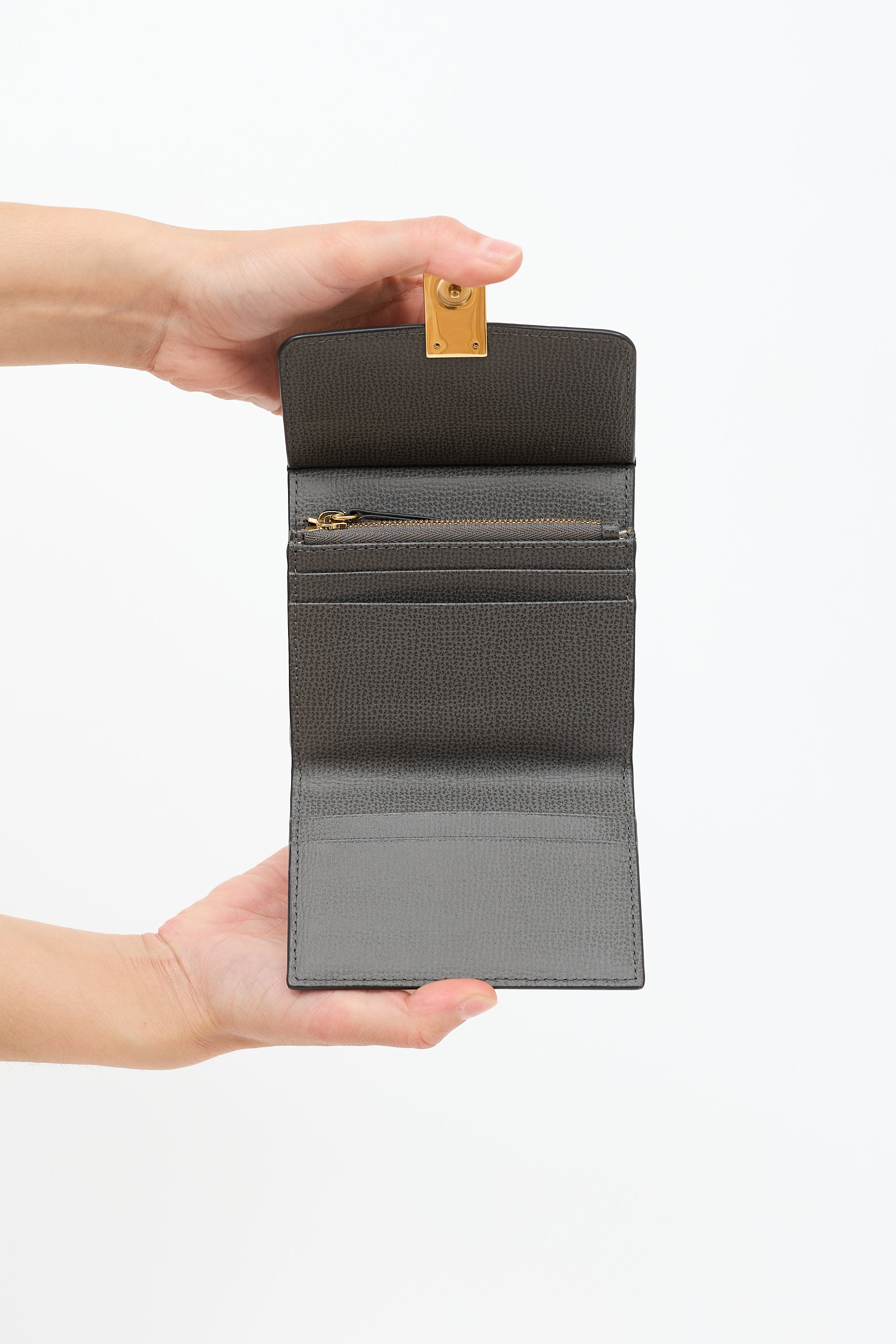 Polène Leather Numéro Sept Wallet