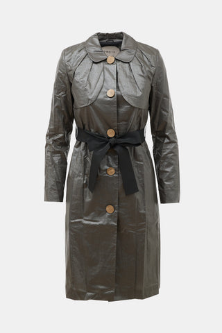 Ports 1961 Coated Trench Coat