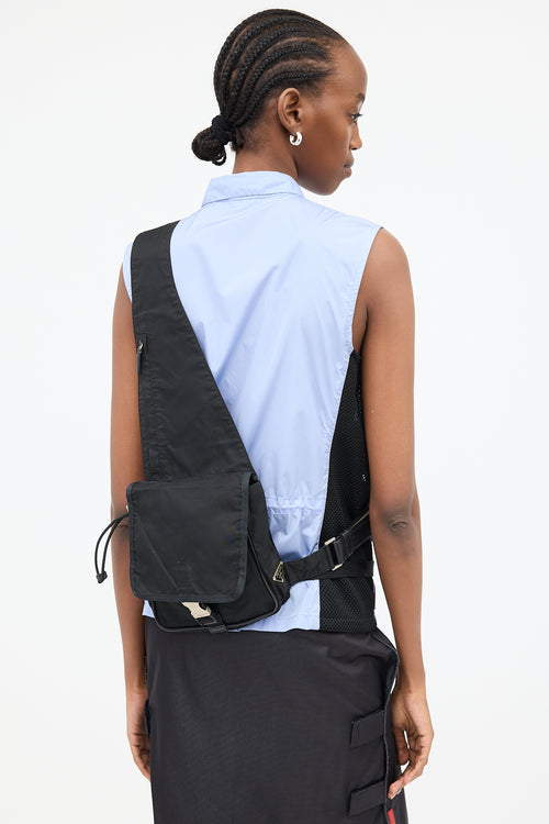 Prada 1990s Nylon Holster Bag