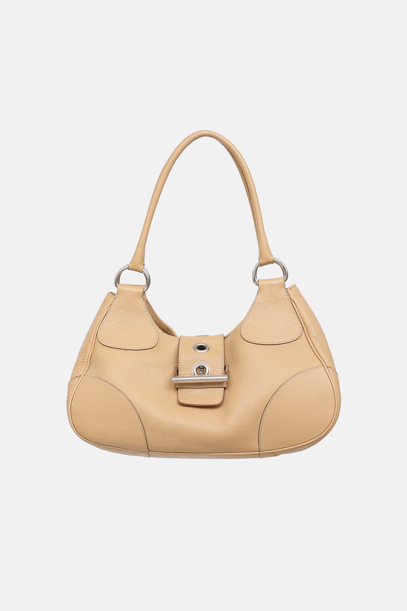 Prada 2000's Buckle Shoulder Bag