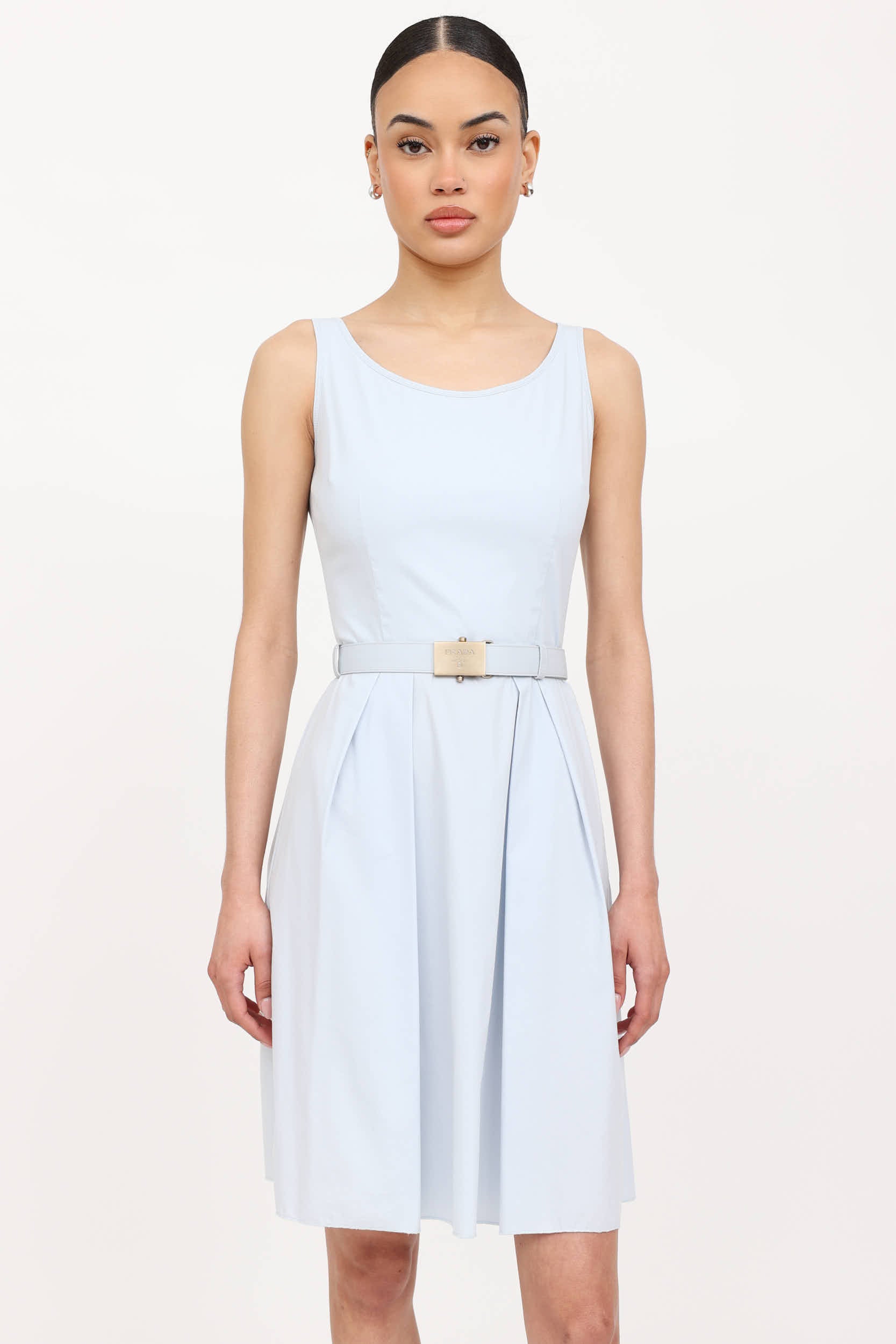 Prada 2009 Belted Dress