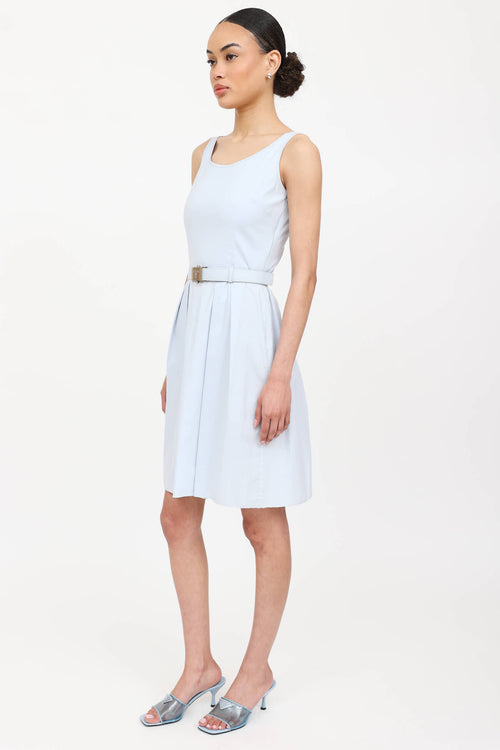Prada 2009 Belted Dress