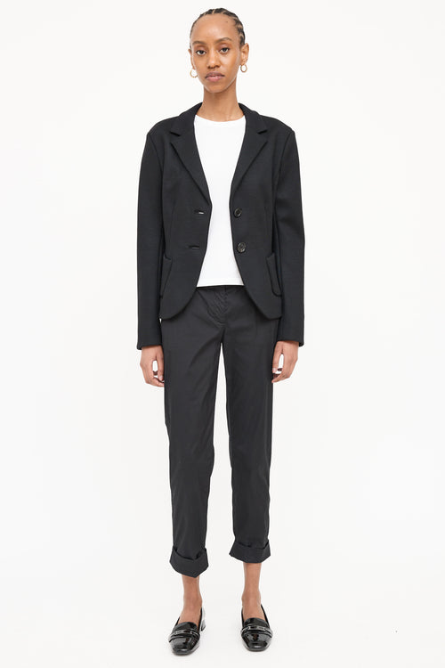 Prada 2012 Wool Woven Blazer