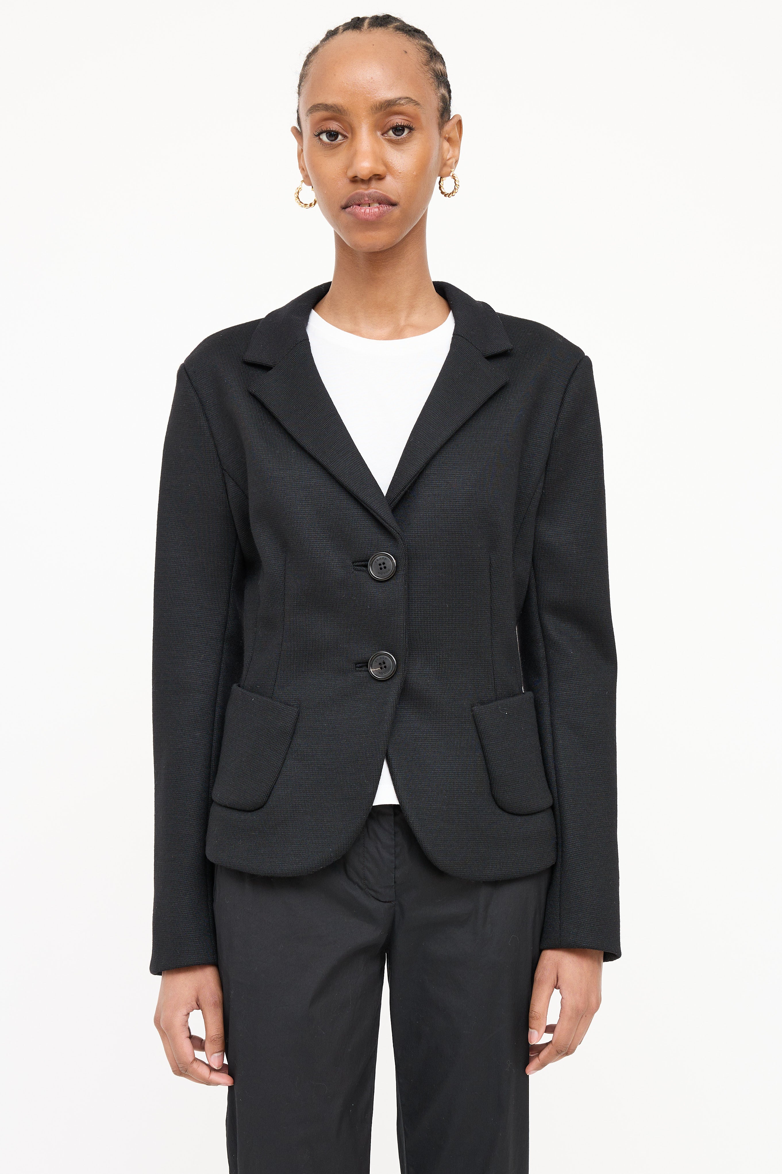 Prada 2012 Wool Woven Blazer