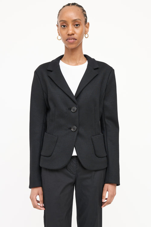 Prada 2012 Wool Woven Blazer