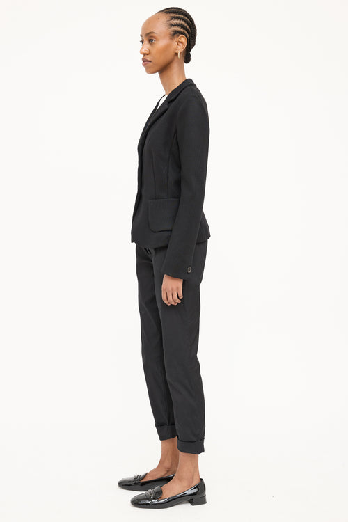Prada 2012 Wool Woven Blazer