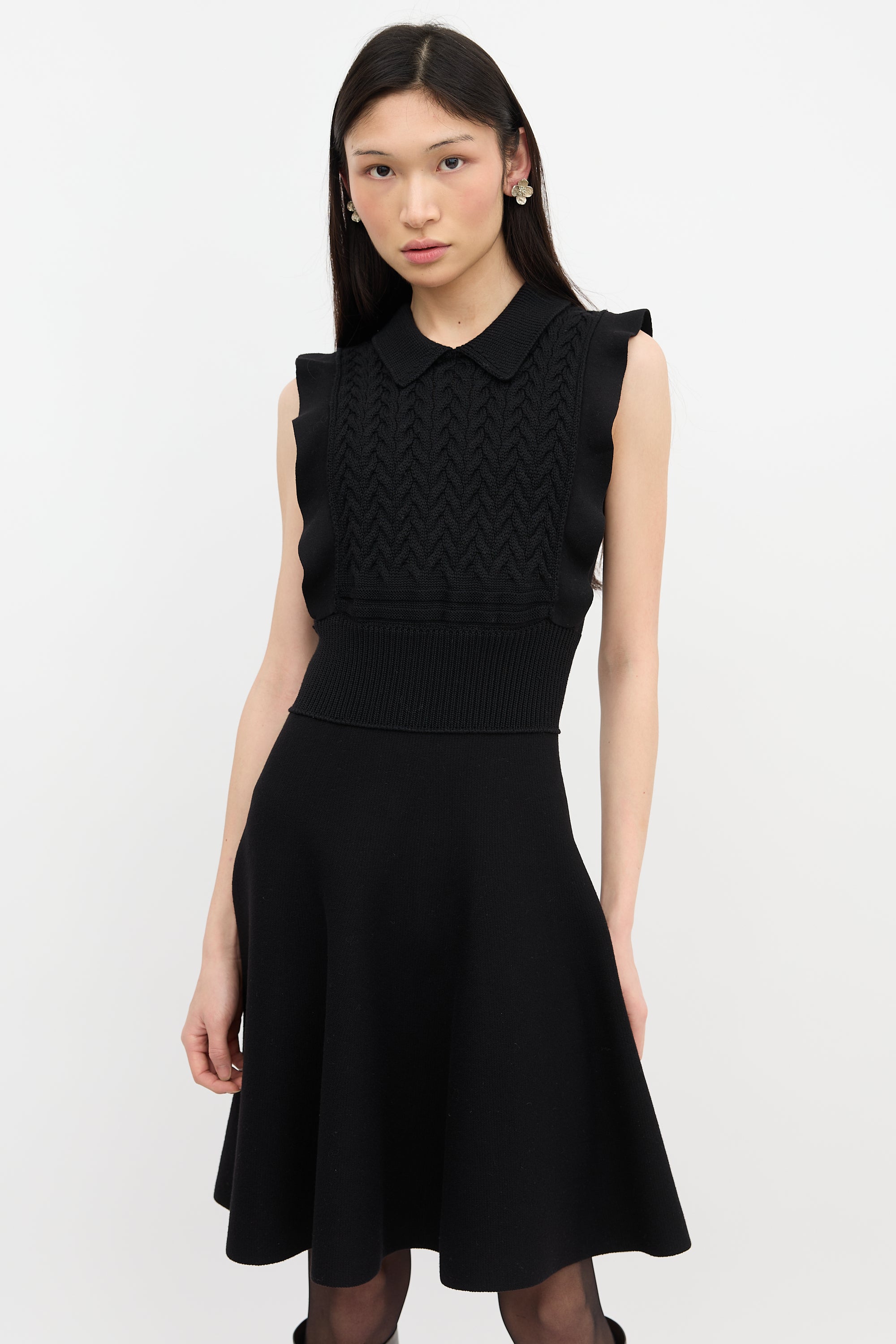 Prada 2016 Knit A-Line Dress