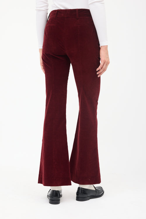 Prada 2017 Corduroy Trouser