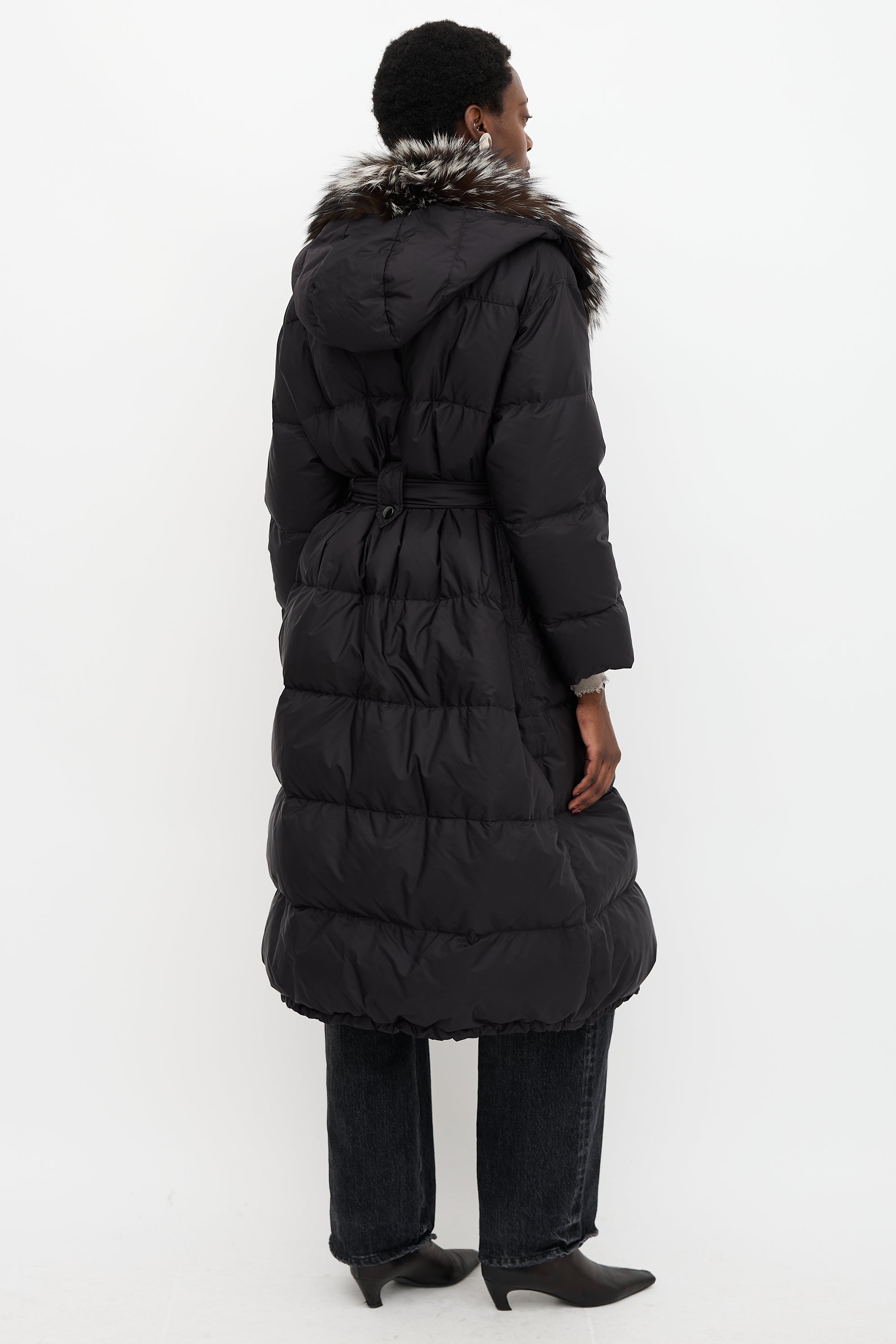Prada 2018 Down & Fur Coat