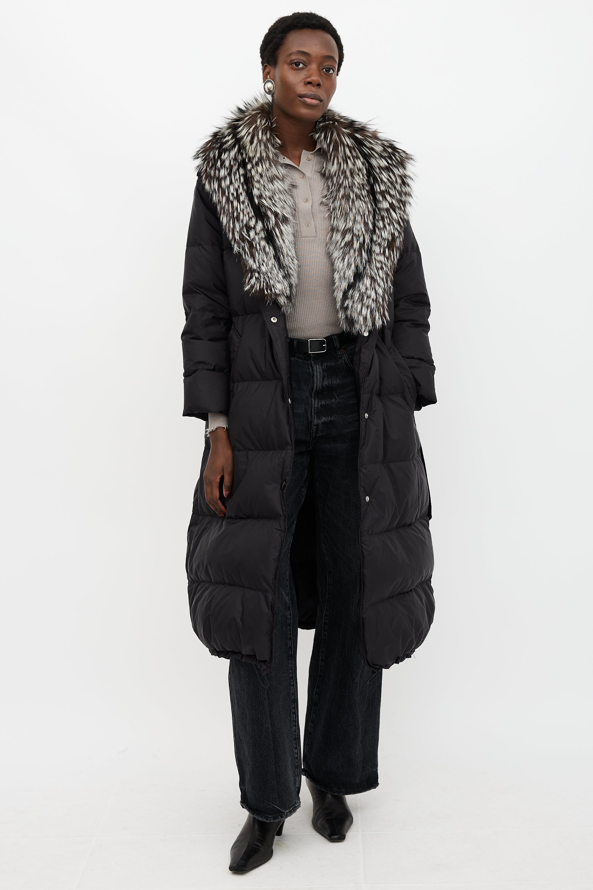 Prada 2018 Down & Fur Coat