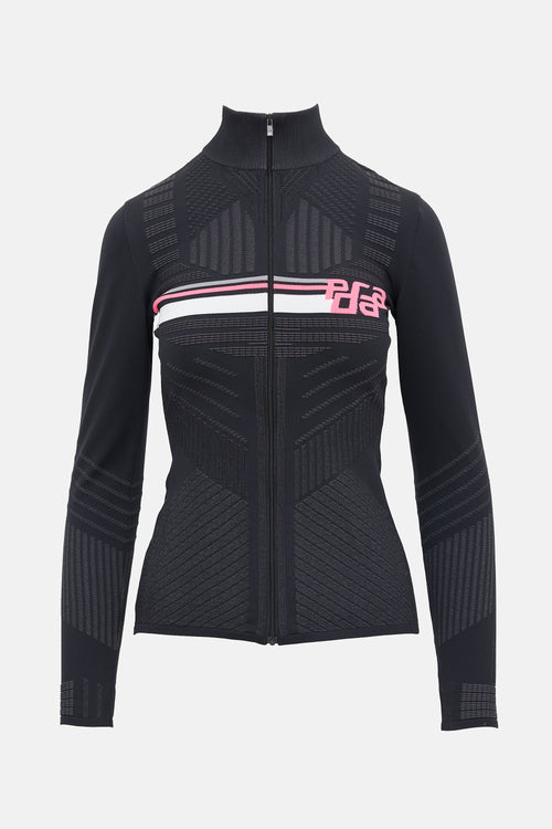 Prada 2018 Technical Logo Sweater