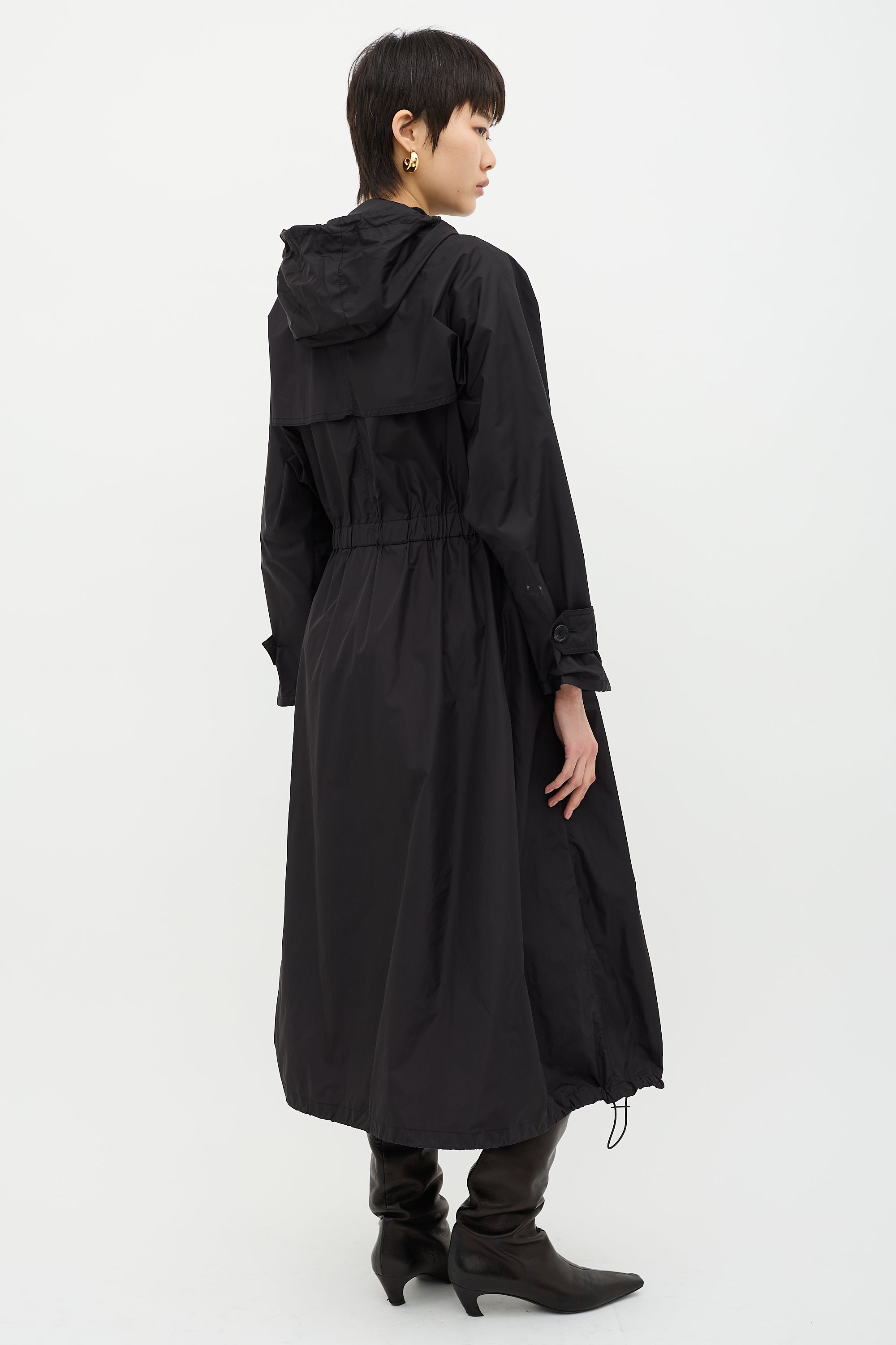 Prada 2018 Nylon Hooded Coat