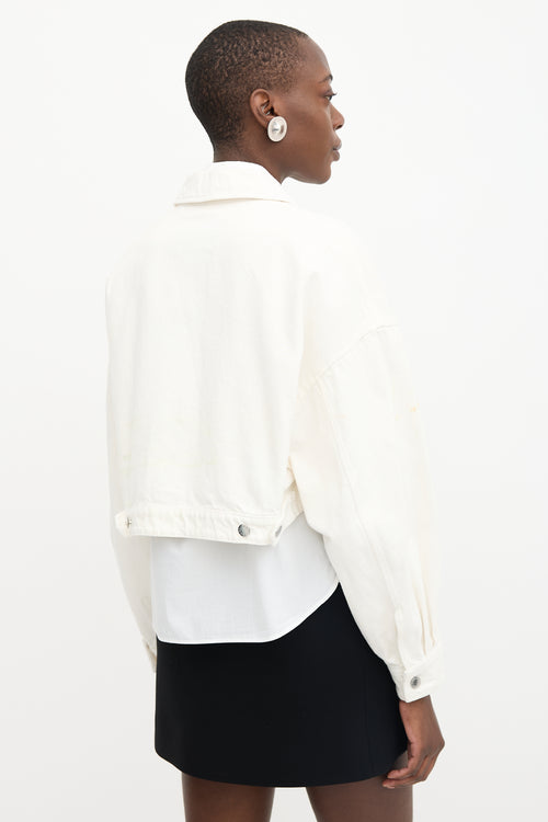 Prada 2023 Denim Cropped Jacket