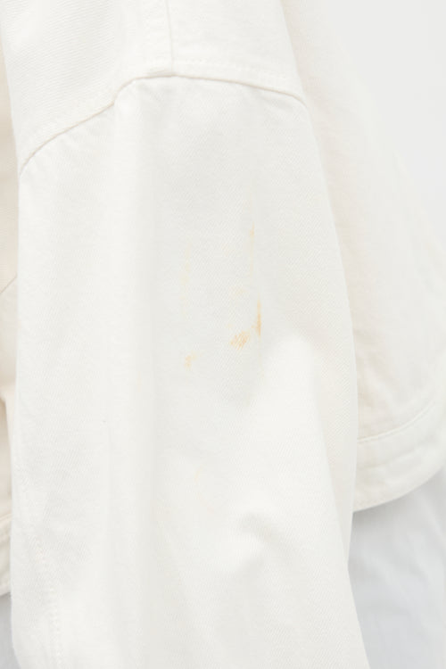 Prada 2023 Denim Cropped Jacket