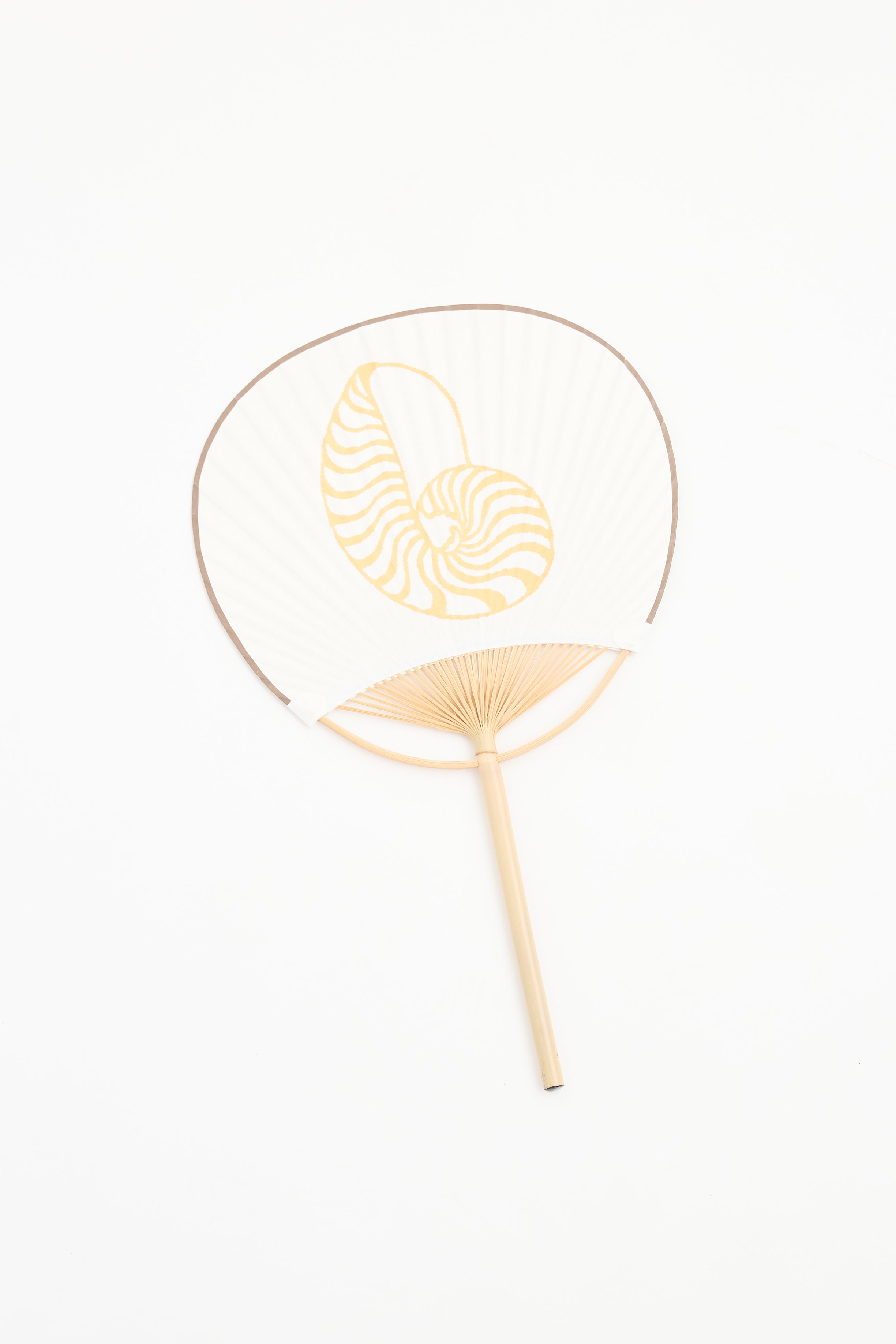 Prada 2026 Seashell Painted Fan