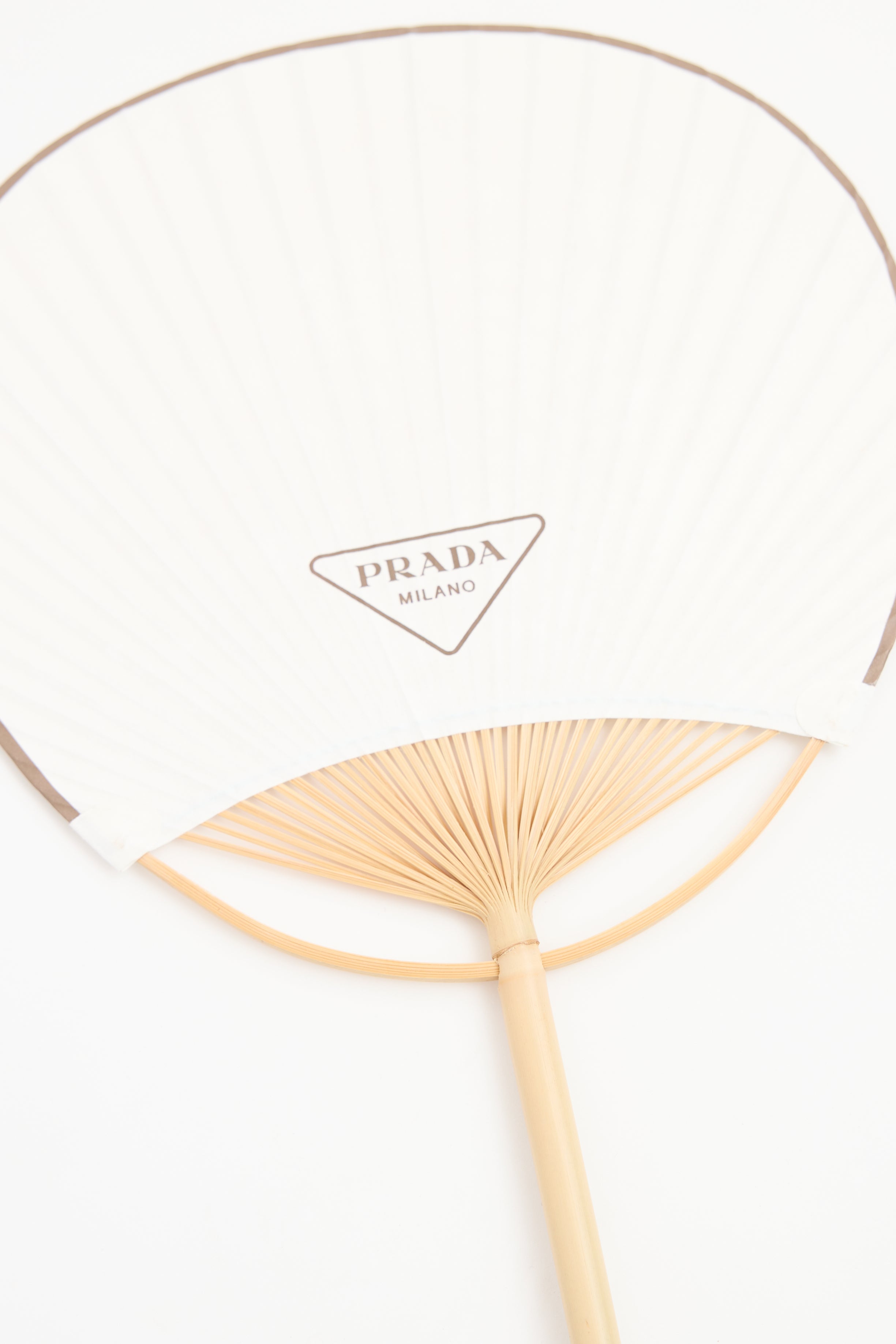 Prada 2025 Seashell Painted Fan