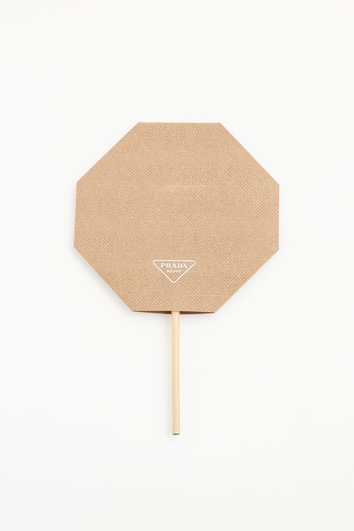 Prada 2027 Seashell Painted Fan