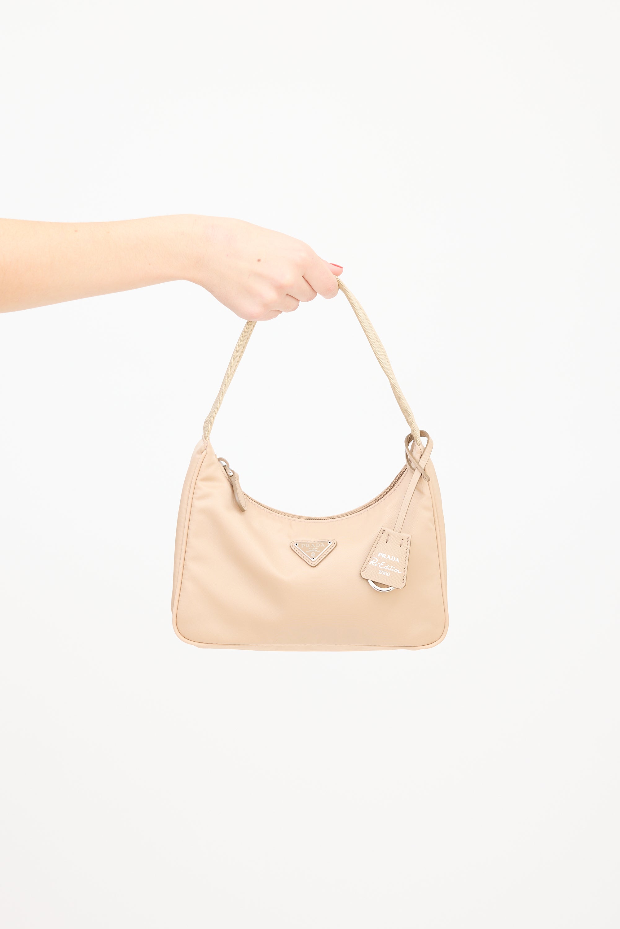 Prada Beige Re-Nylon Re-Edition 2000 Bag