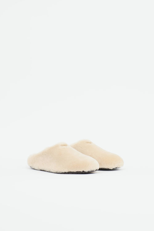 Prada Shearling Mule