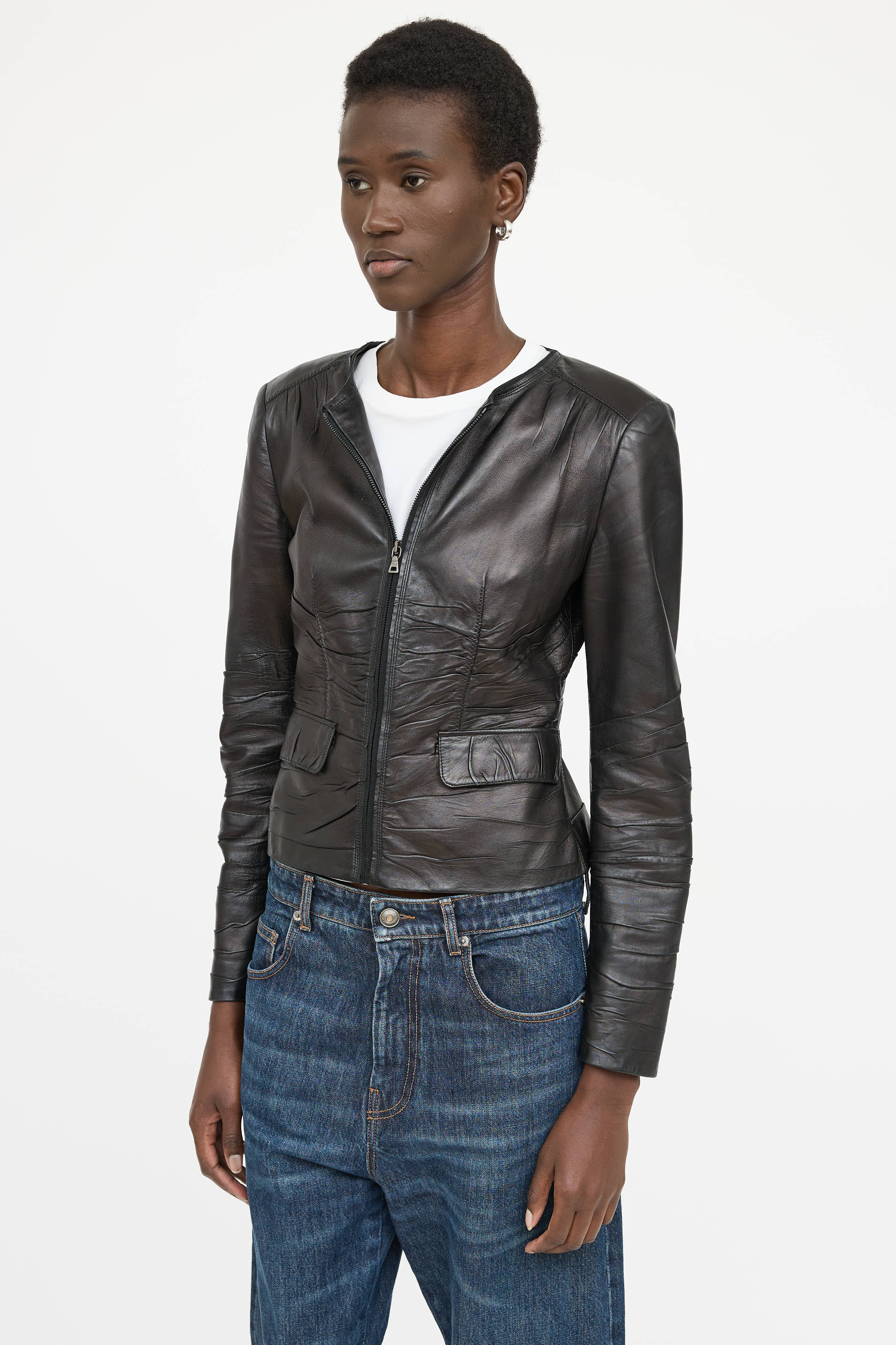 Prada 2006 Leather Jacket