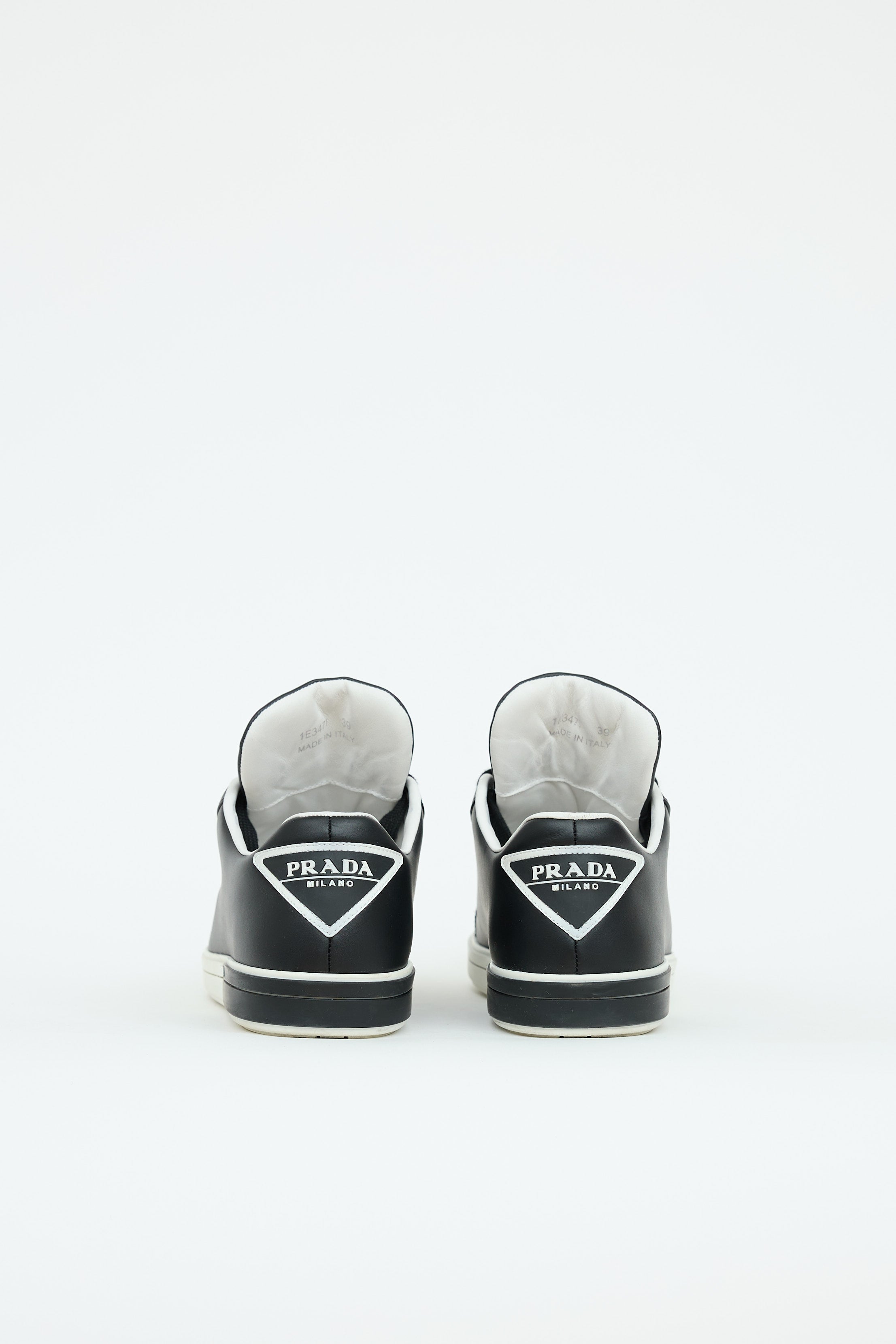 Prada Leather Low Sneaker