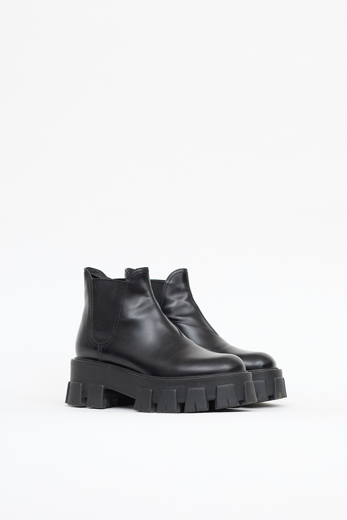 Prada Monolith Chelsea Boot