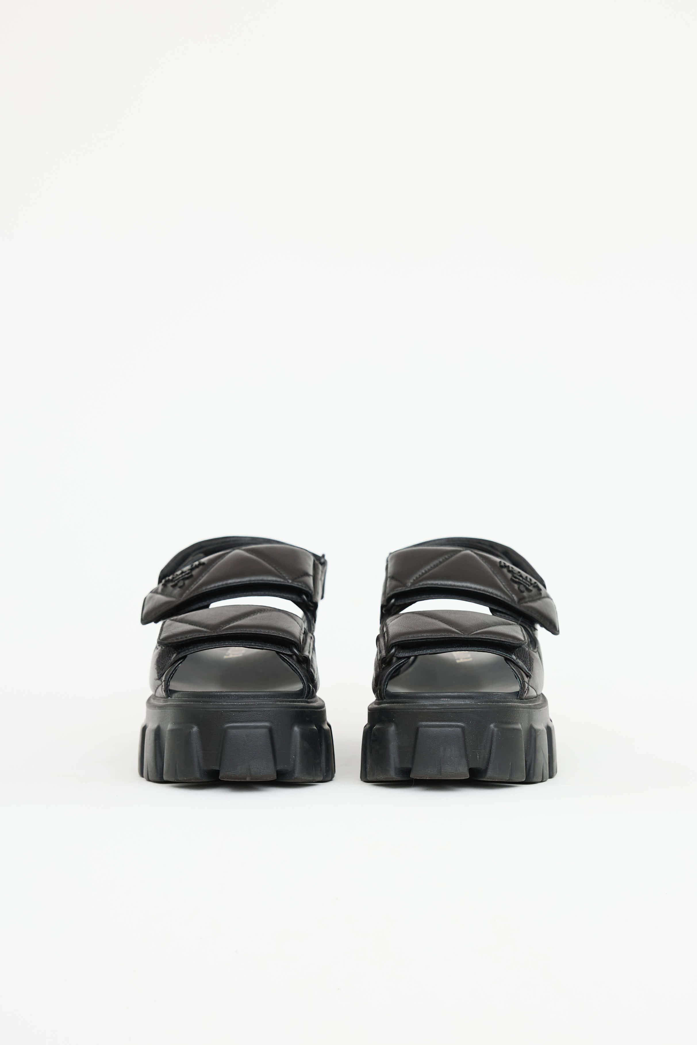 Prada Quilted Monolith Sandal