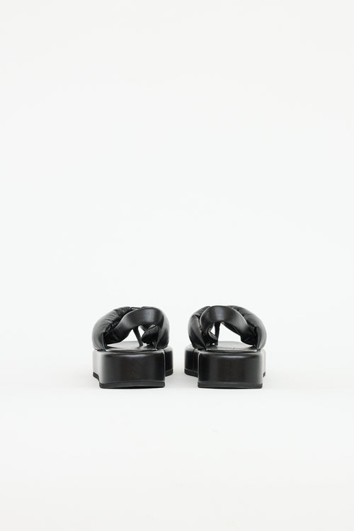 Prada Slingback Platform Sandal