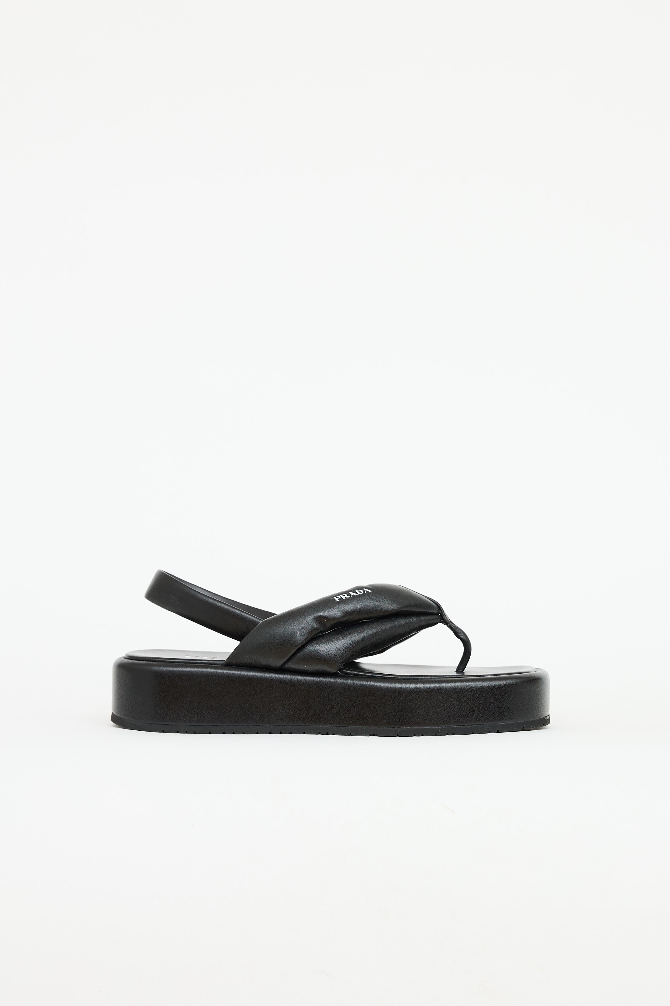 Prada Slingback Platform Sandal