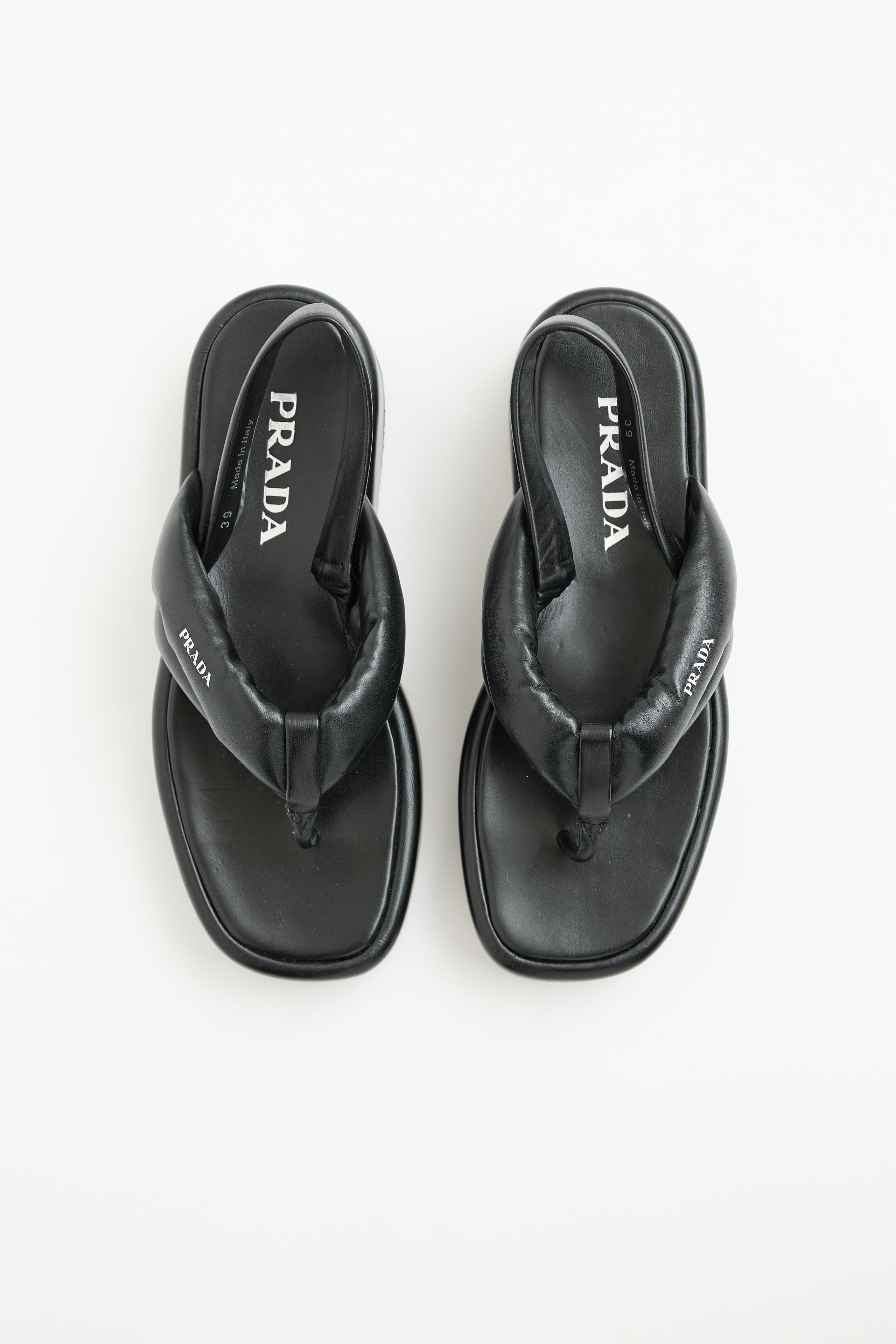 Prada Slingback Platform Sandal