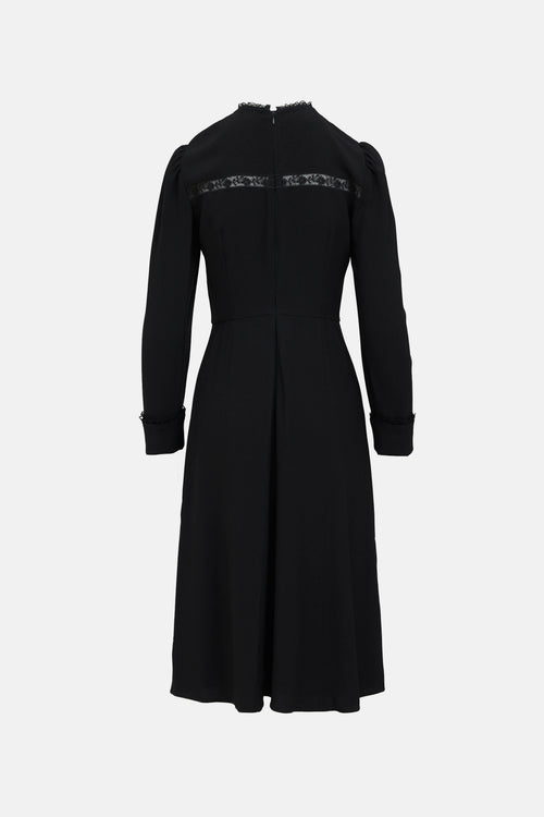 2016 Ruched Lace Dress