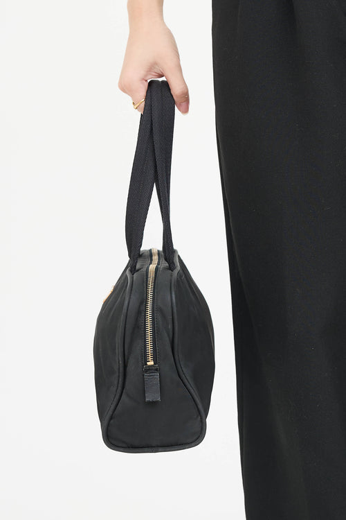 PradaNylon Zip Top Handle Bag