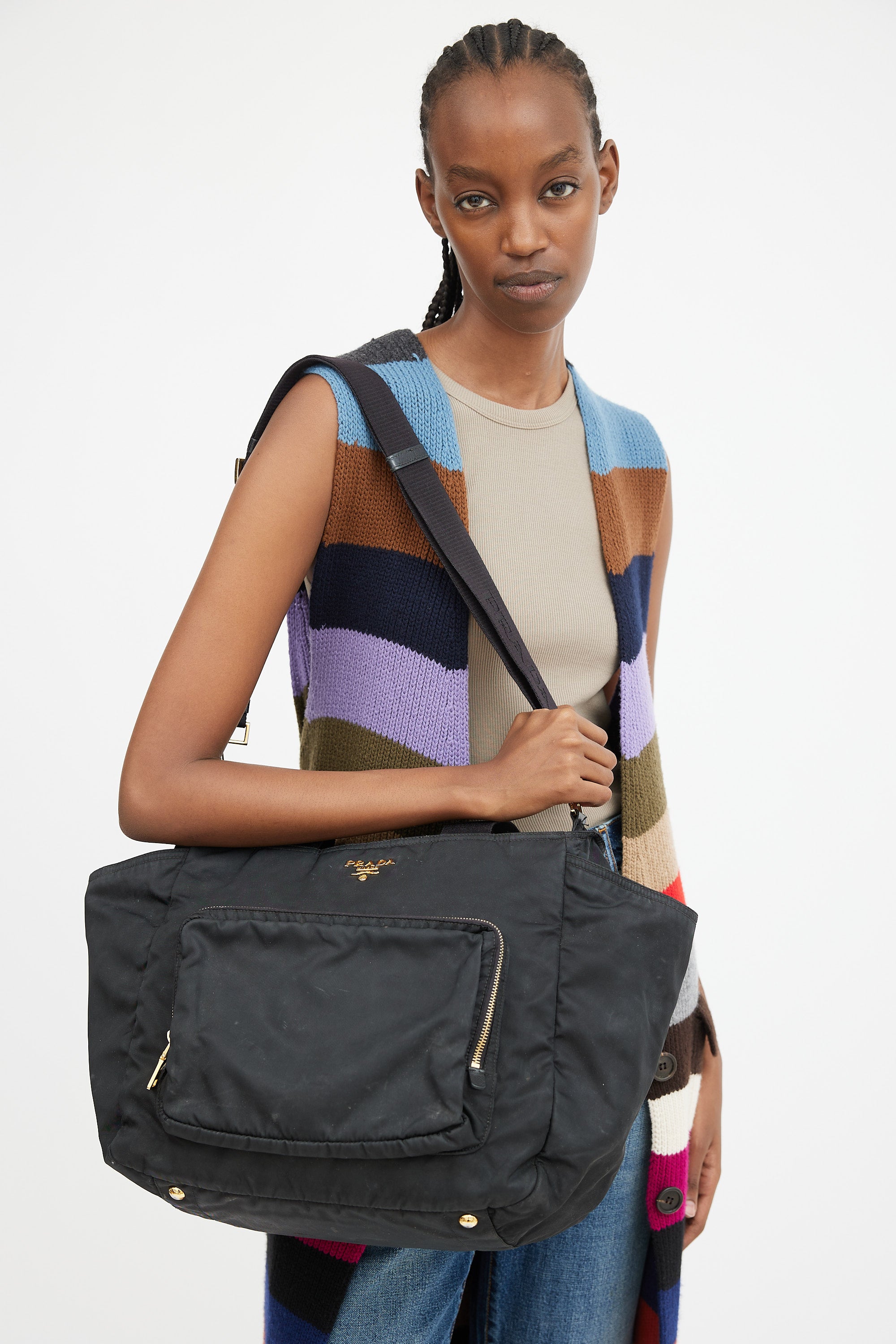 Nylon Tessuto Diaper Bag