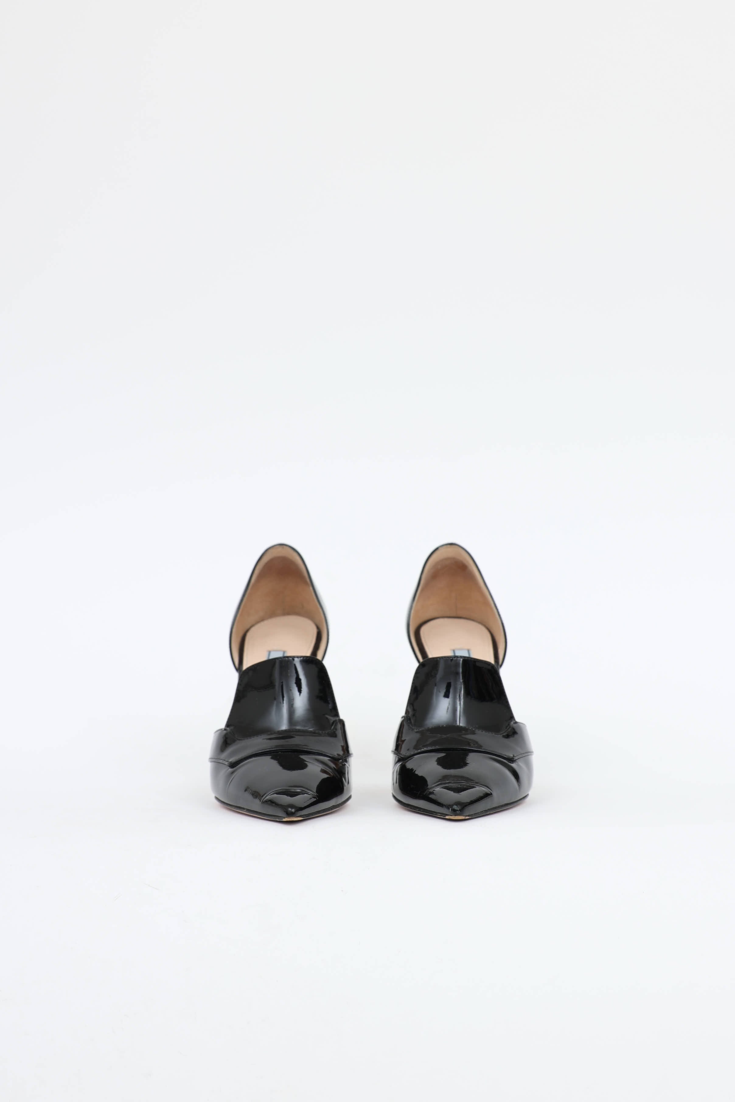 Patent Loafer Pump