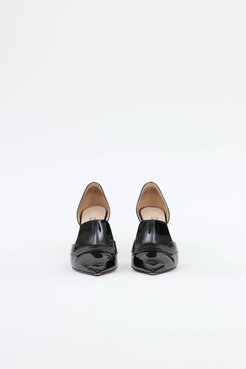 Patent Loafer Pump