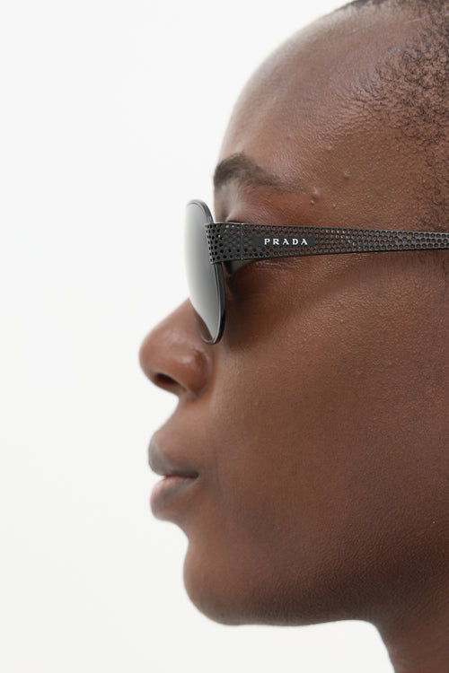 Prada SPR531 Aviator Sunglasses